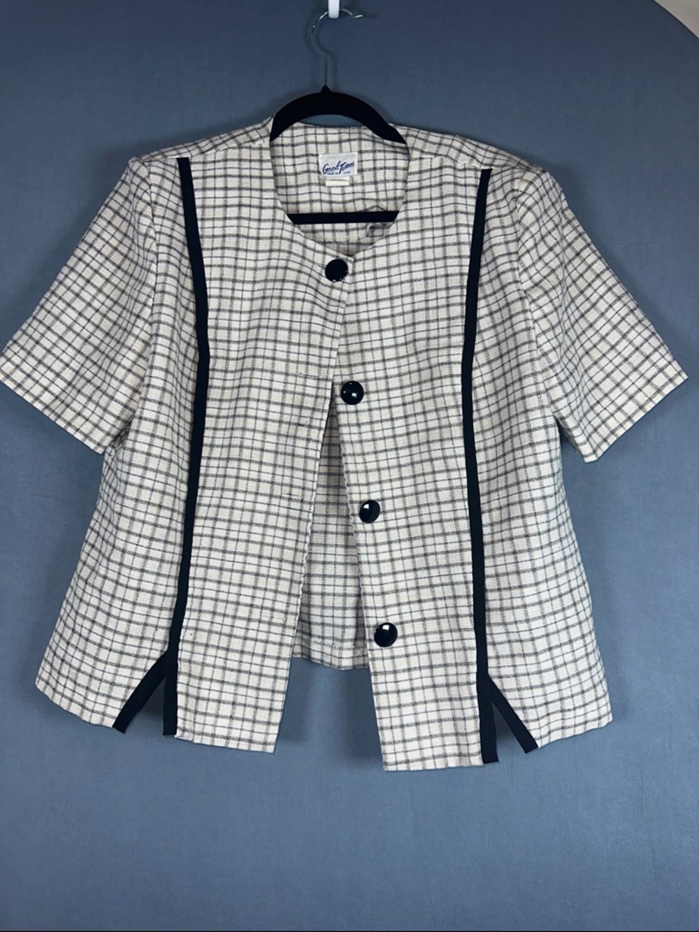 Womens Button Up Blouse 16P Petite Work Top Lightweight Classic